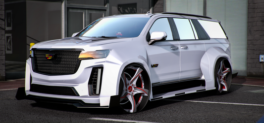 Custom Widebody Cadillac Escalade Fully Bulletproof