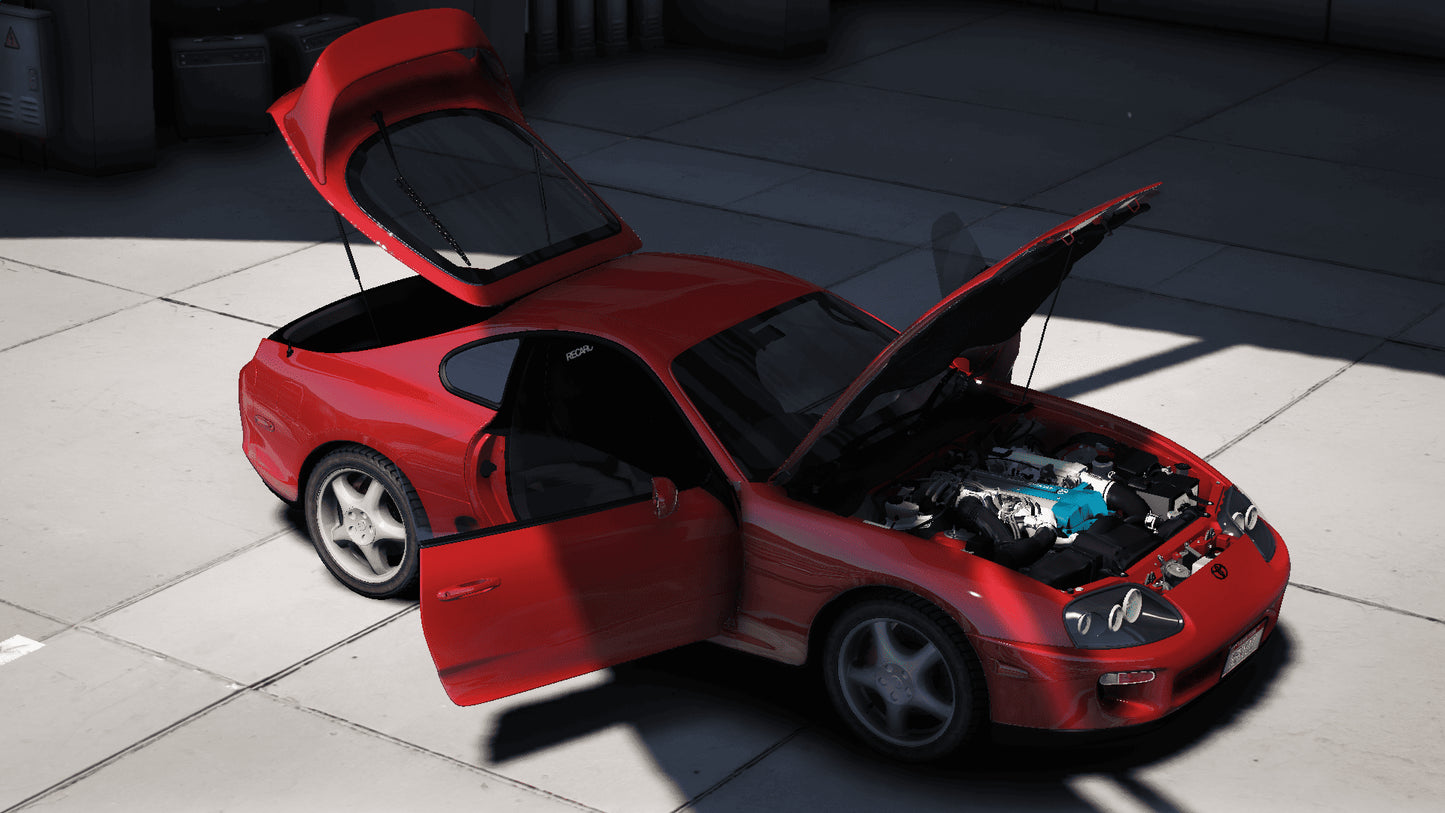 1998 Toyota Supra RZ (Badged & Debadged)