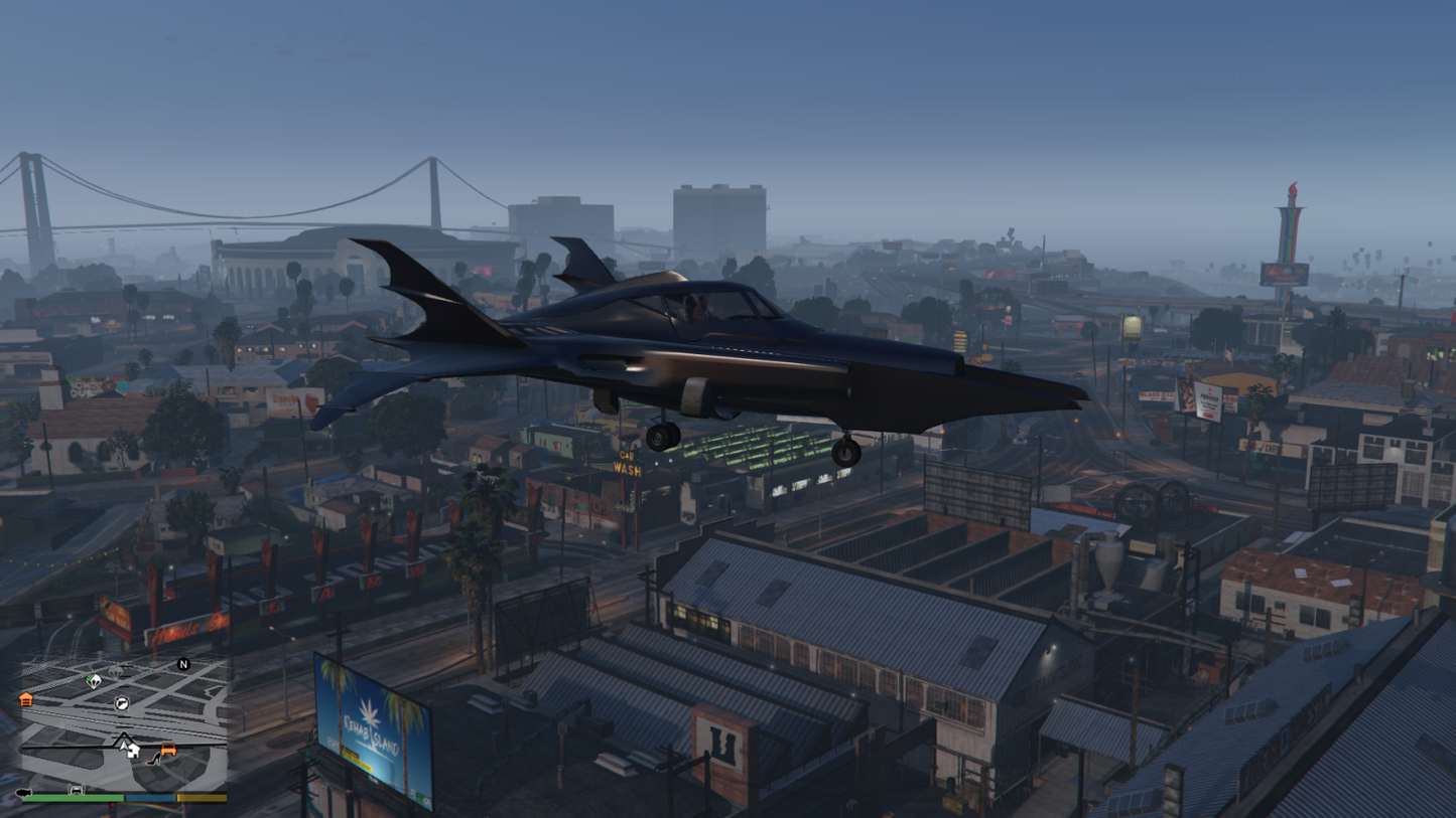 Batwing Arkham Asylum