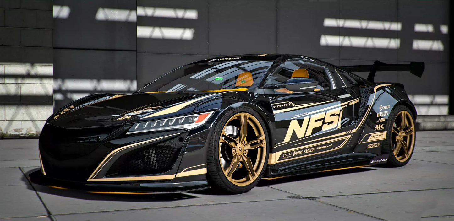 Custom Animated Acura NSX x NFS Unbound