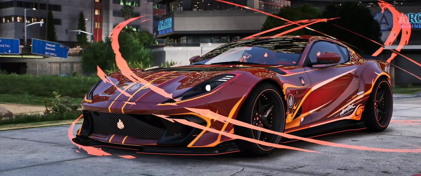 Ferrari 812 Competition Avatar The Last Airbender
