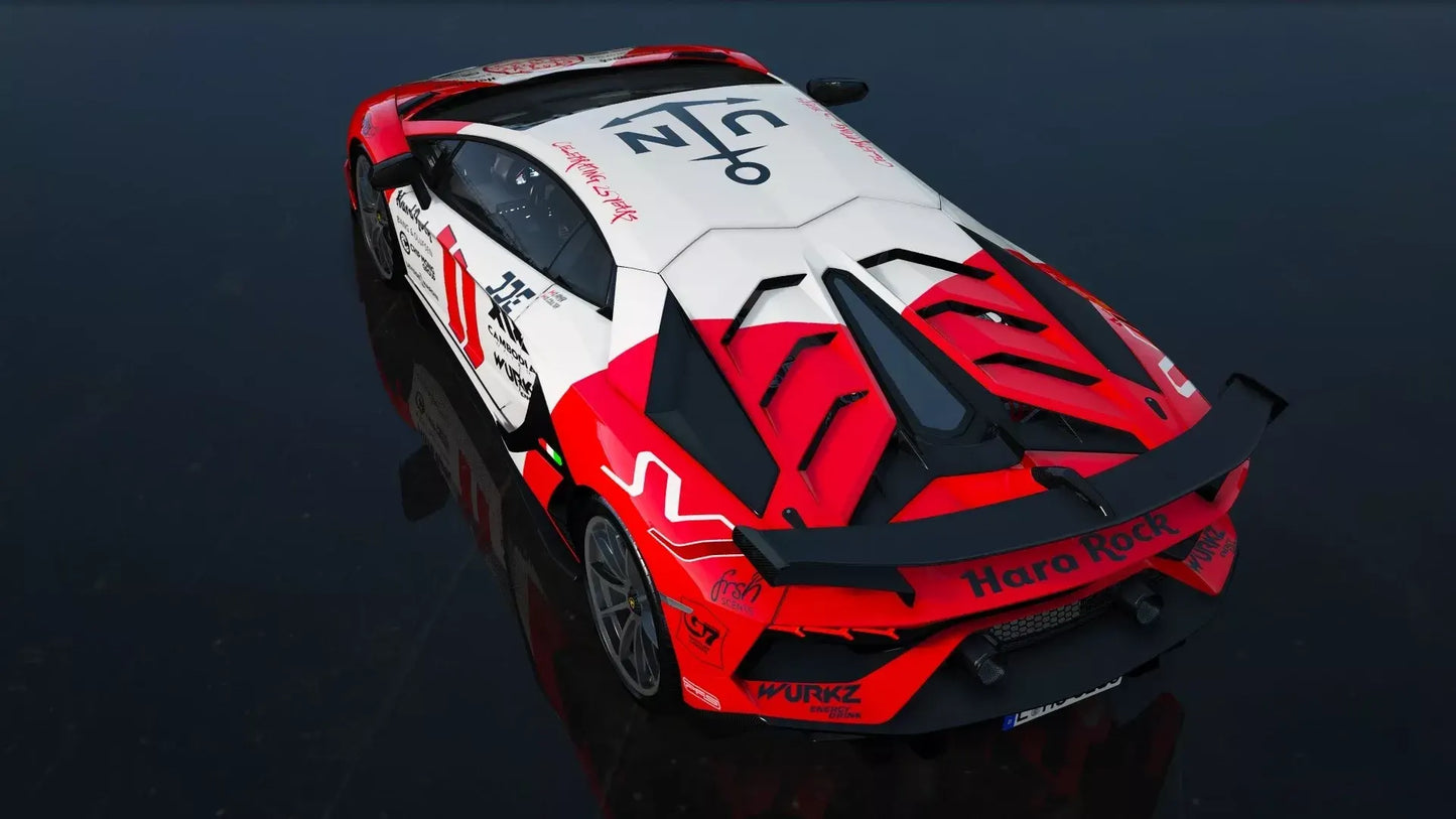 Lamborghini SVJ63 Gumball 3000 Daily Driven Exotics livery