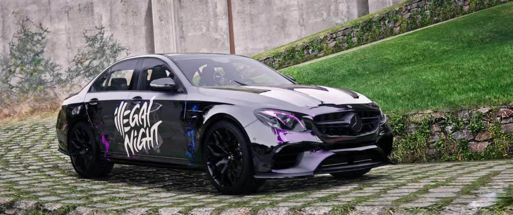 Mercedes-Benz E63s AMG W213 Illegal Night