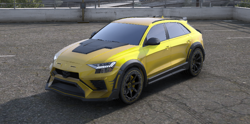Audi RSQ8 x Urus Mansory
