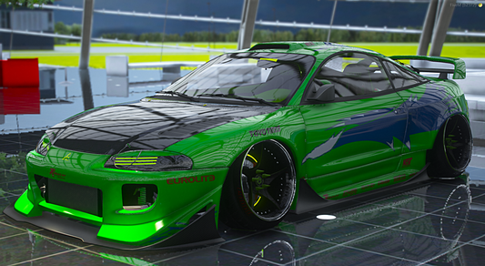 1995 Mitsubishi Eclipse Animated