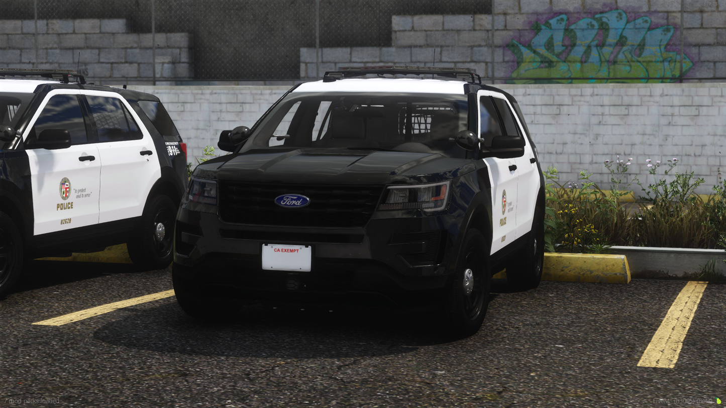 2016 LAPD/LASD FPIU PACK (8 CARS)