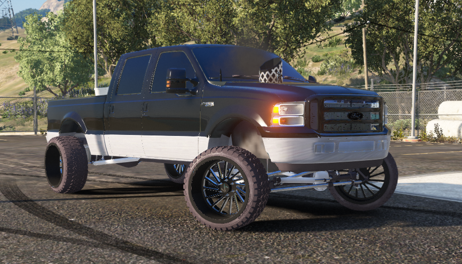 Ford F-350 Hoodstack