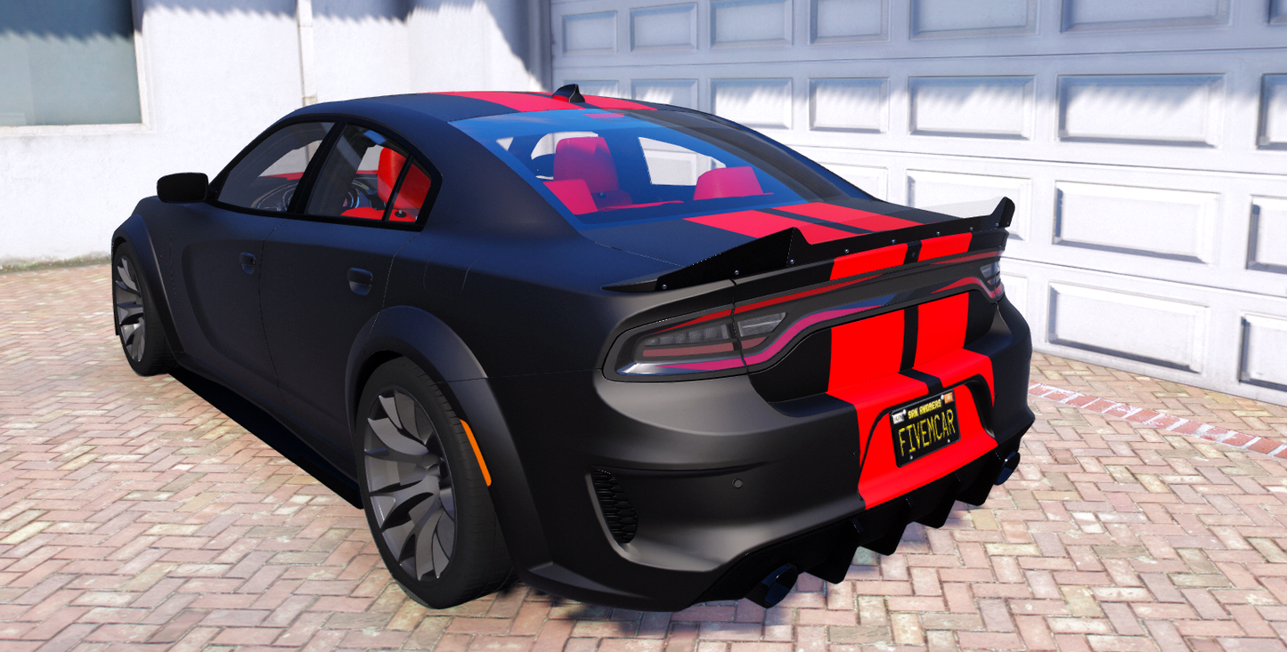 Debadged Tuned Dodge Charger Jailbreak