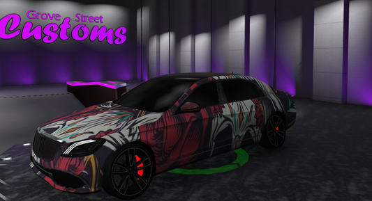 Custom Maybach with Liveries