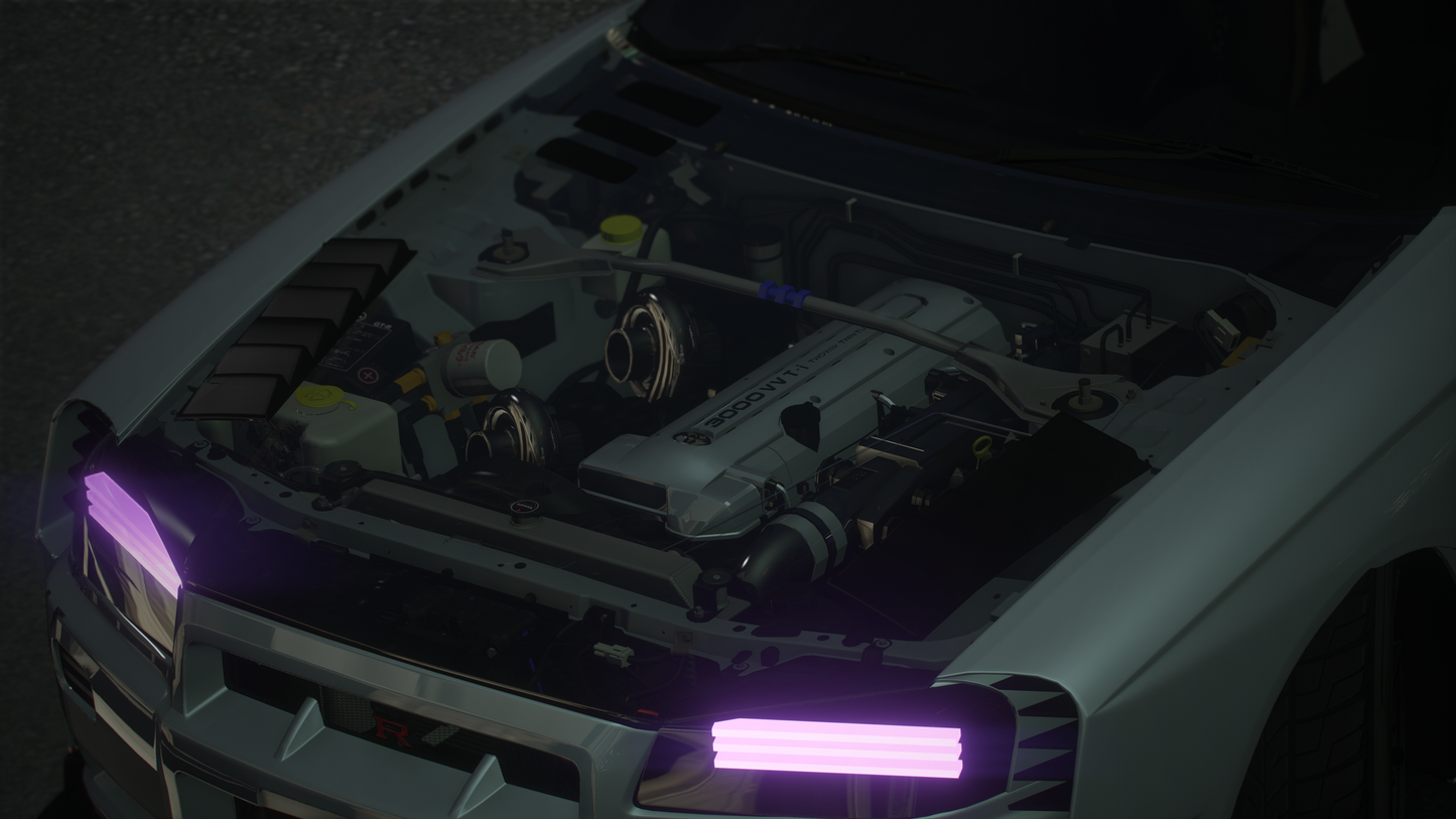 R34 GT-R 2JZ | TUNED (Debadged or Badged)