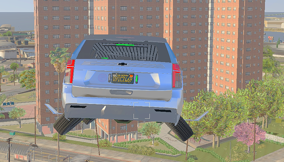 Flying Chevy Tahoe | Add-On Rockets