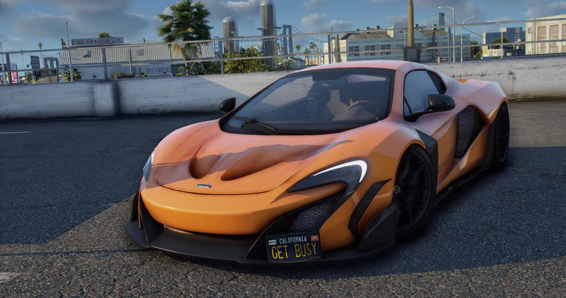 McLaren 675LT Custom (Animated Roof)