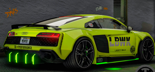Audi R8 Beast Edit Animated Lights