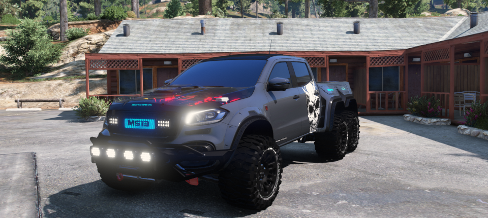 Custom Benz MS13 Gang 6x6