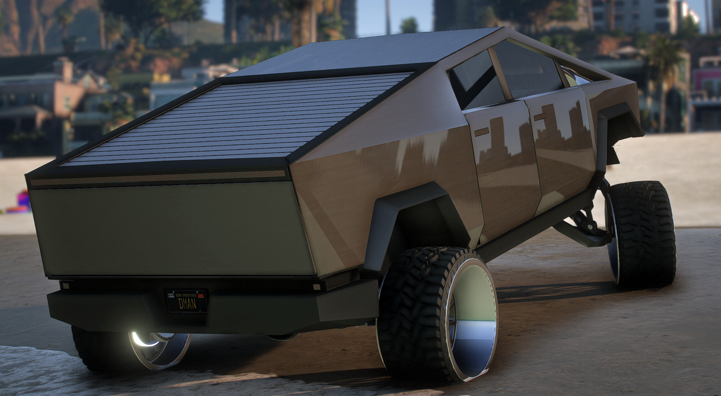 Lifted Cybertruck