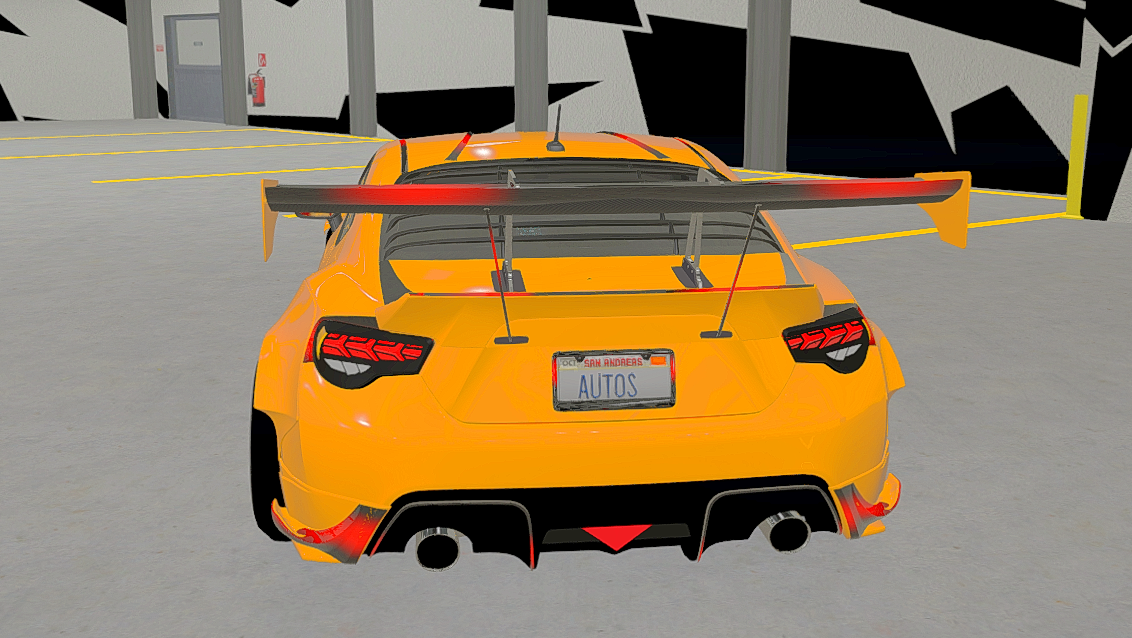 Subaru BRZ Animated Lights