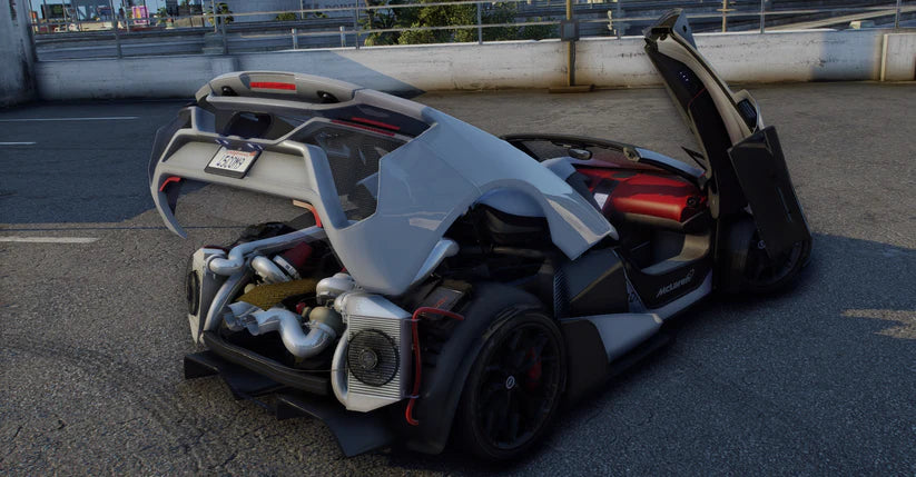 McLaren 675LT Custom (Animated Roof)