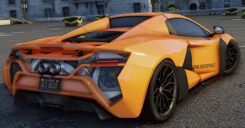 McLaren 675LT Custom (Animated Roof)
