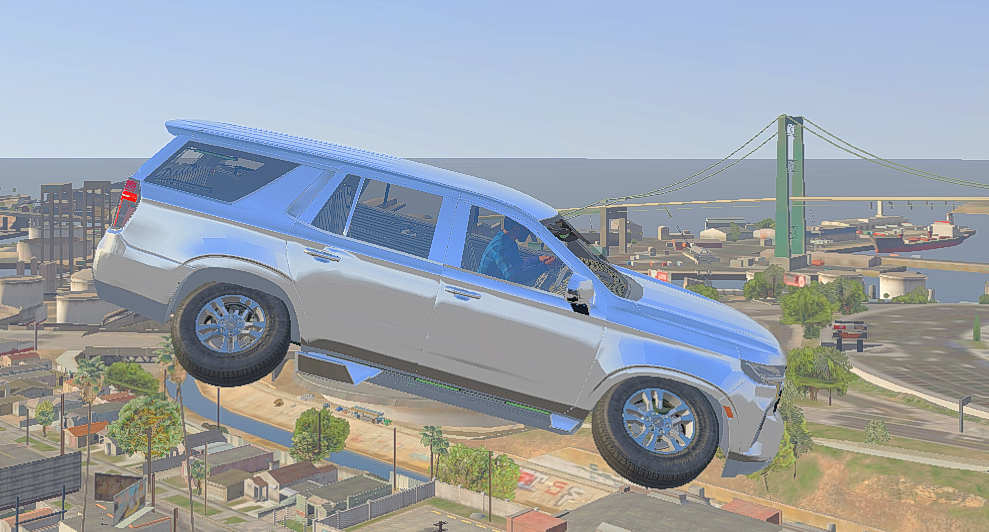 Flying Chevy Tahoe | Add-On Rockets