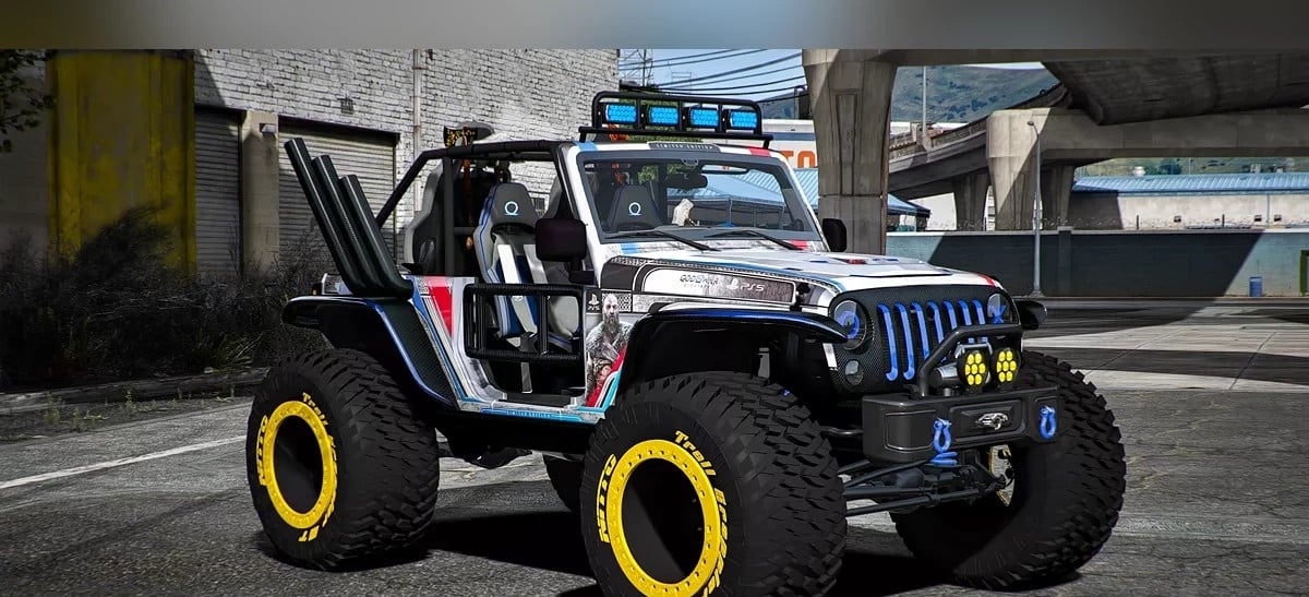 Jeep Trailcat PlayStation 5 God of War