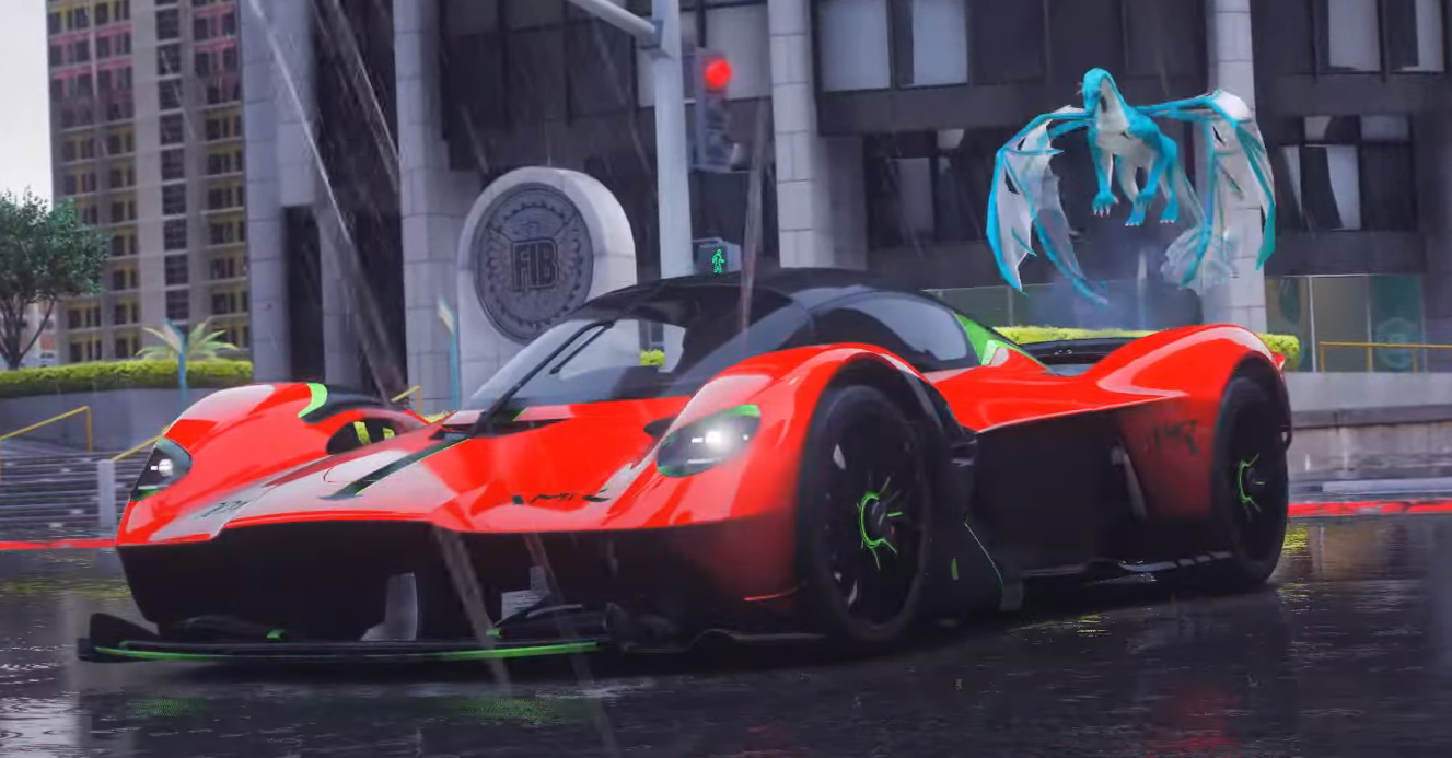 ASTON MARTIN VALKYRIE ANIMATED