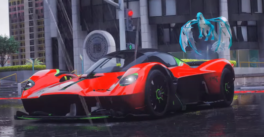 ASTON MARTIN VALKYRIE ANIMATED