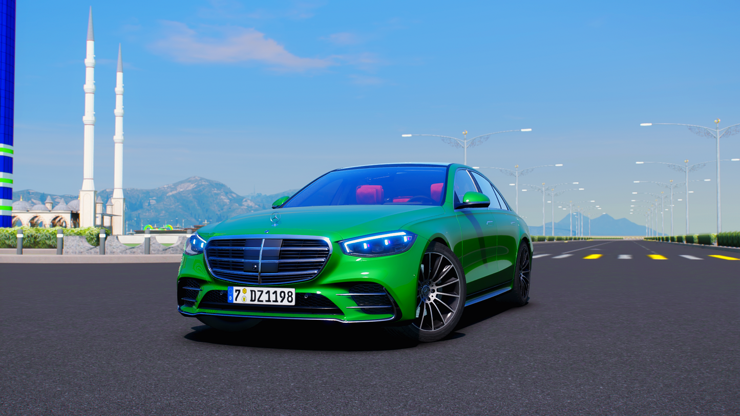 Mercedes S class AMG-line 2021