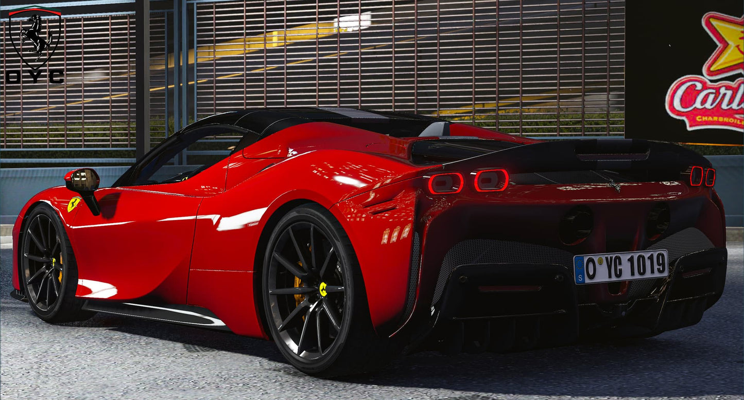 SF90 Spider (Animated Roof)