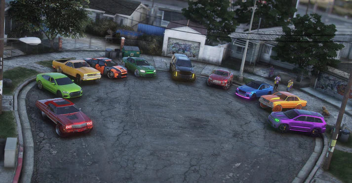 (10 CARS) Debadged Donk Car Pack