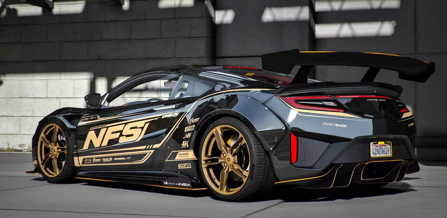 Custom Animated Acura NSX x NFS Unbound