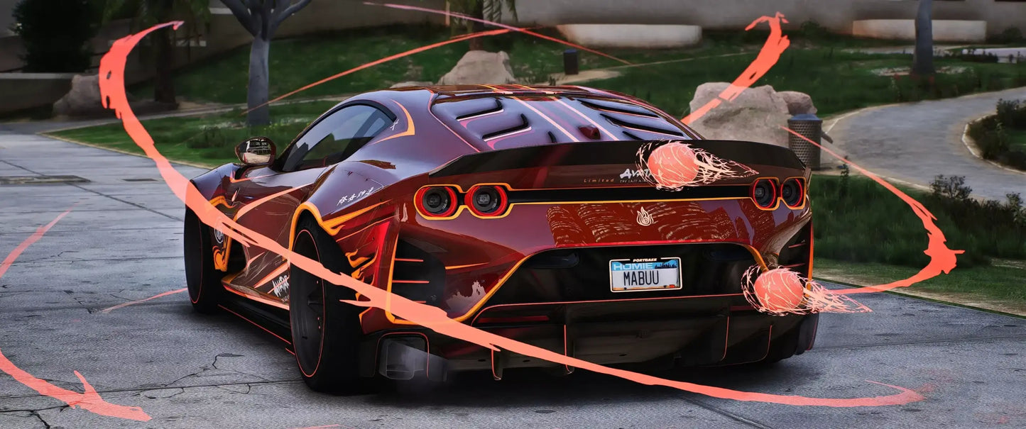 Ferrari 812 Competition Avatar The Last Airbender