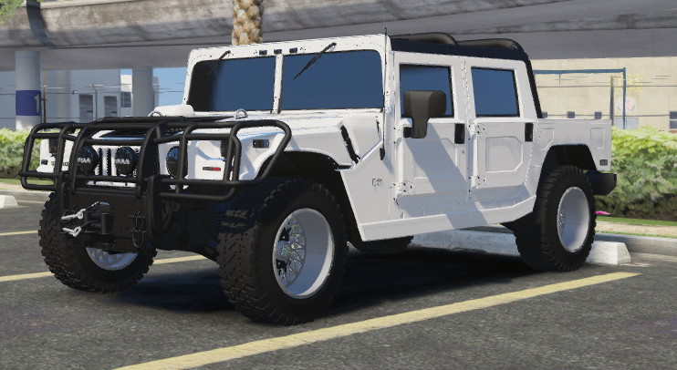 Hummer H1 With Cocaine