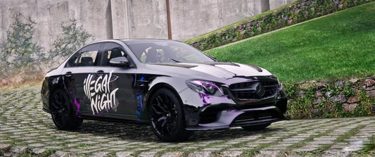 Mercedes-Benz E63s AMG W213 Illegal Night