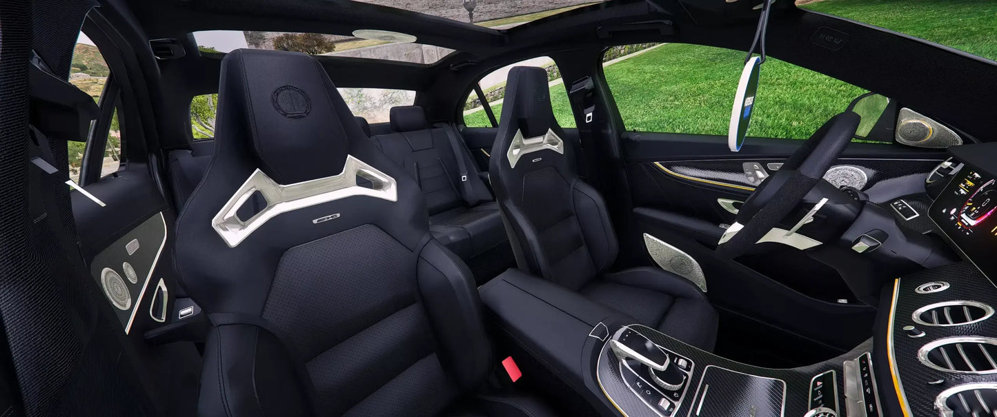 Mercedes-Benz E63s AMG W213 Illegal Night