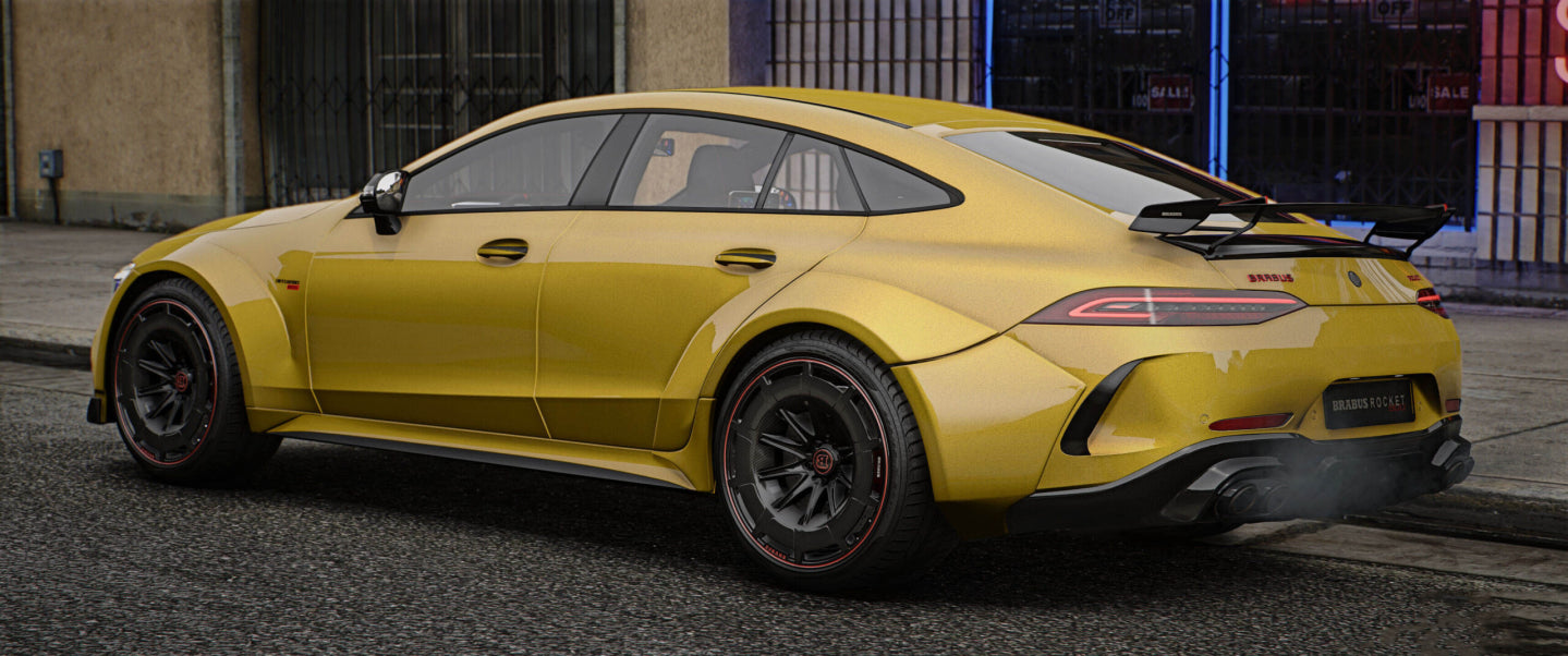 Mercedes Benz GT 63S Brabus 900 Rocket Edition