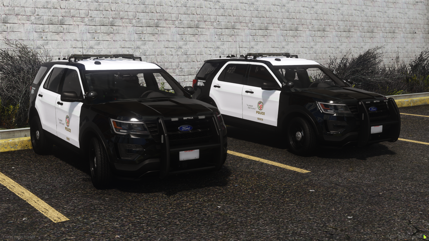 2016 LAPD/LASD FPIU PACK (8 CARS)