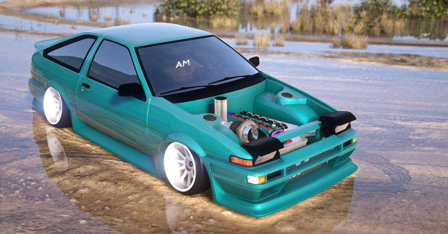 Toyota AE86 2JZ