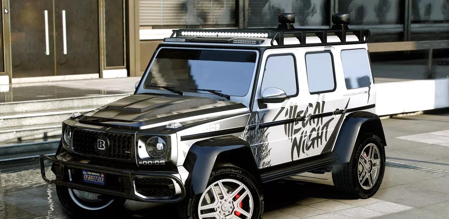 BRABUS 700 4X4 Illegal Night