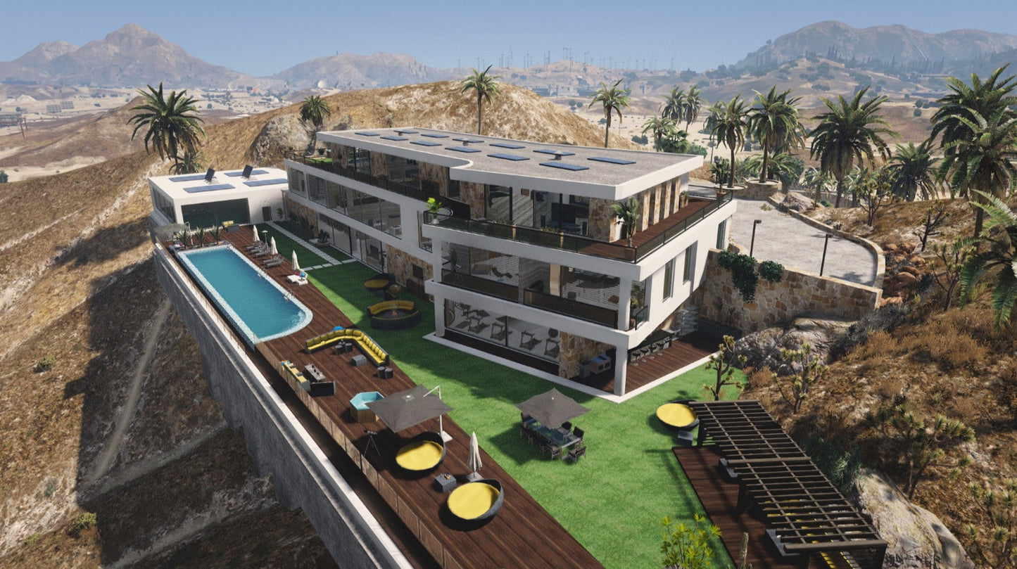 Desert Mansion MLO | FiveM Ready