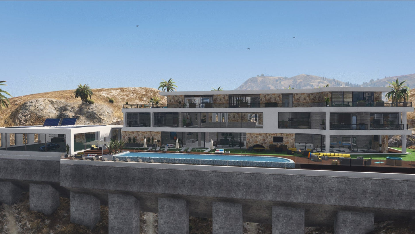 Desert Mansion MLO | FiveM Ready