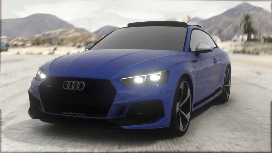 Audi RS5 Animated Sunroof