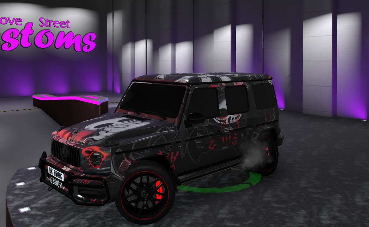 Custom G Wagon with Liveries