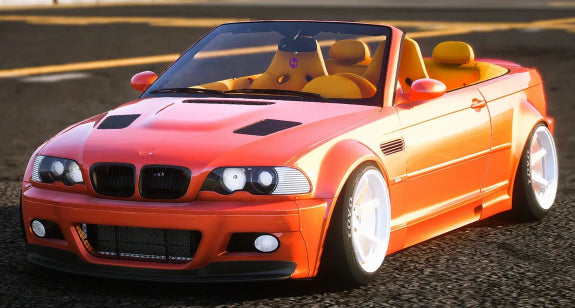 BMW E46 M3 Pandem CABRIOLET (Debadged)
