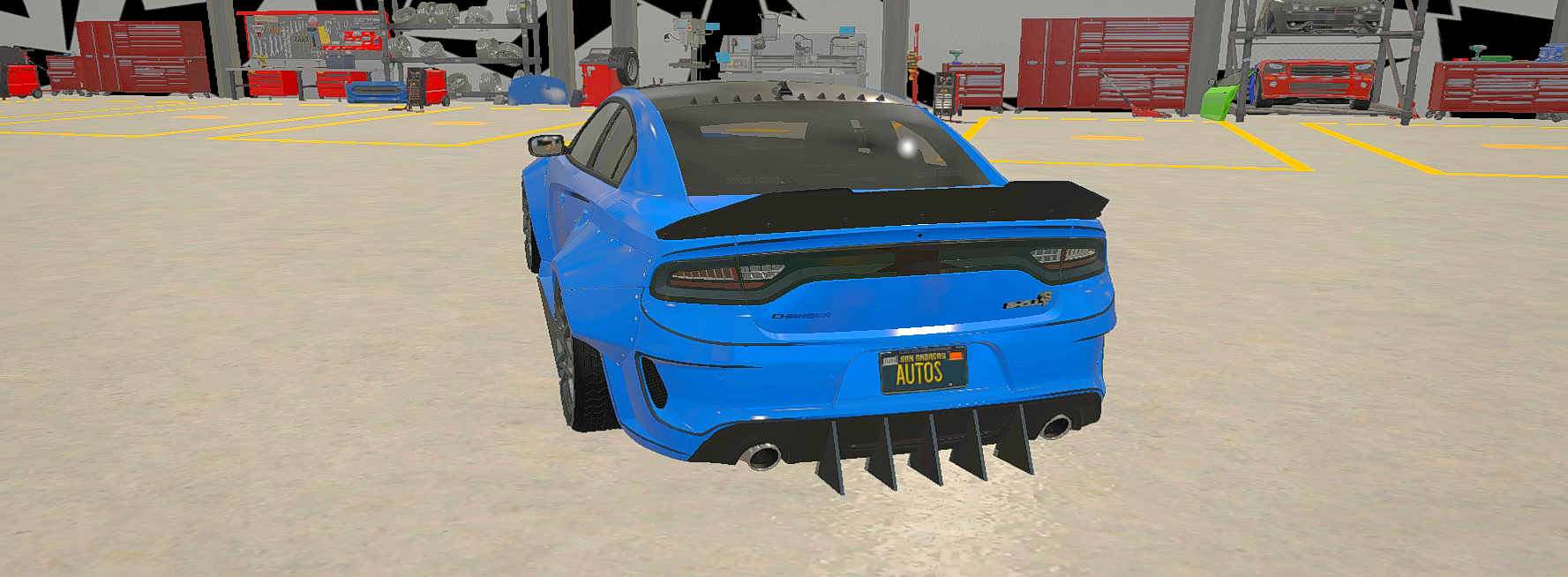 Dodge Charger Ghoul Animated (Police) – FiveM Autos