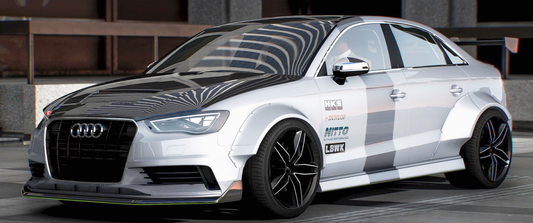 Audi A3 Carbon Edition Animated Lights