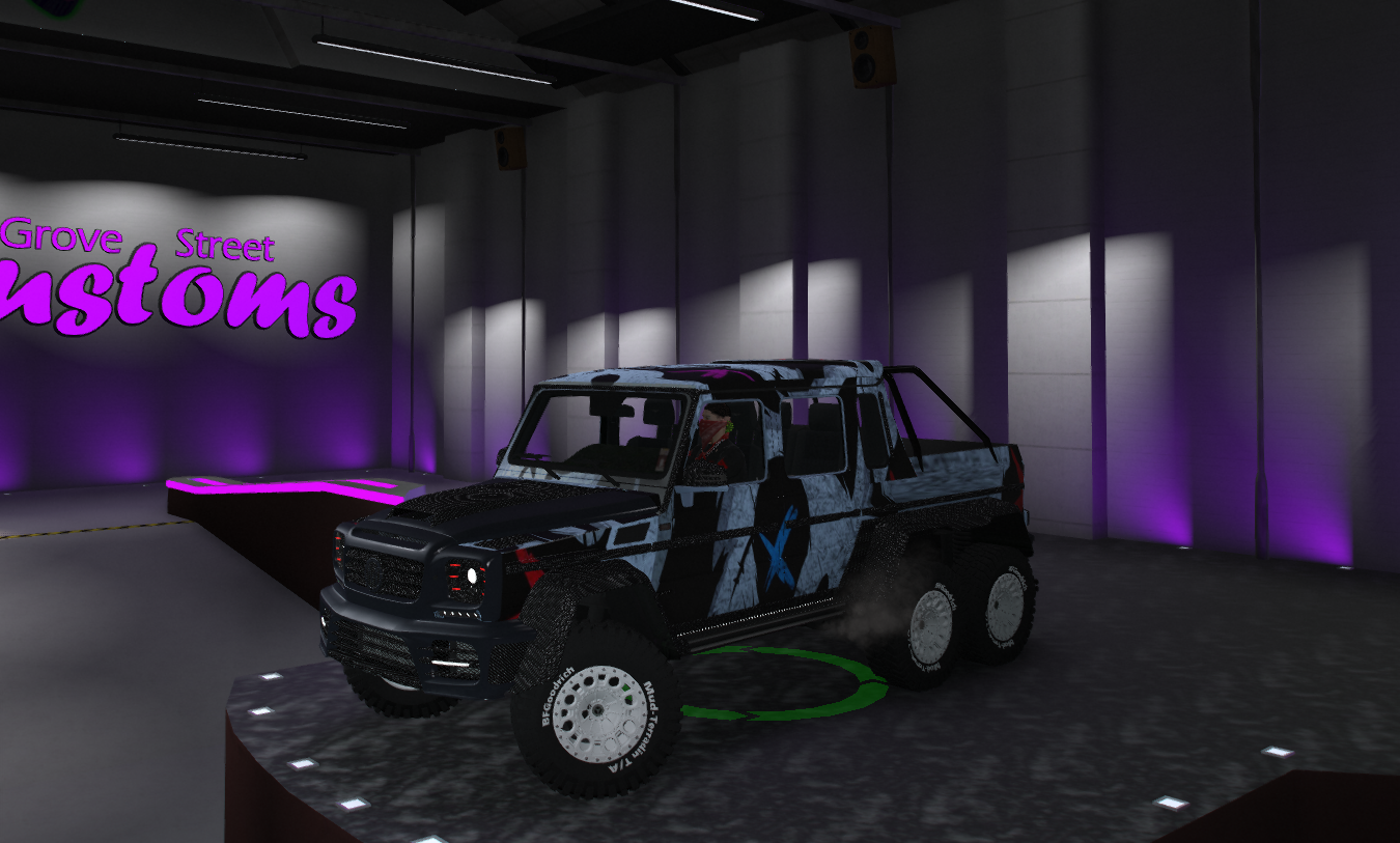 Custom 6x6 with Liveries