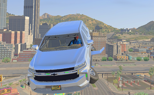 Flying Chevy Tahoe | Add-On Rockets