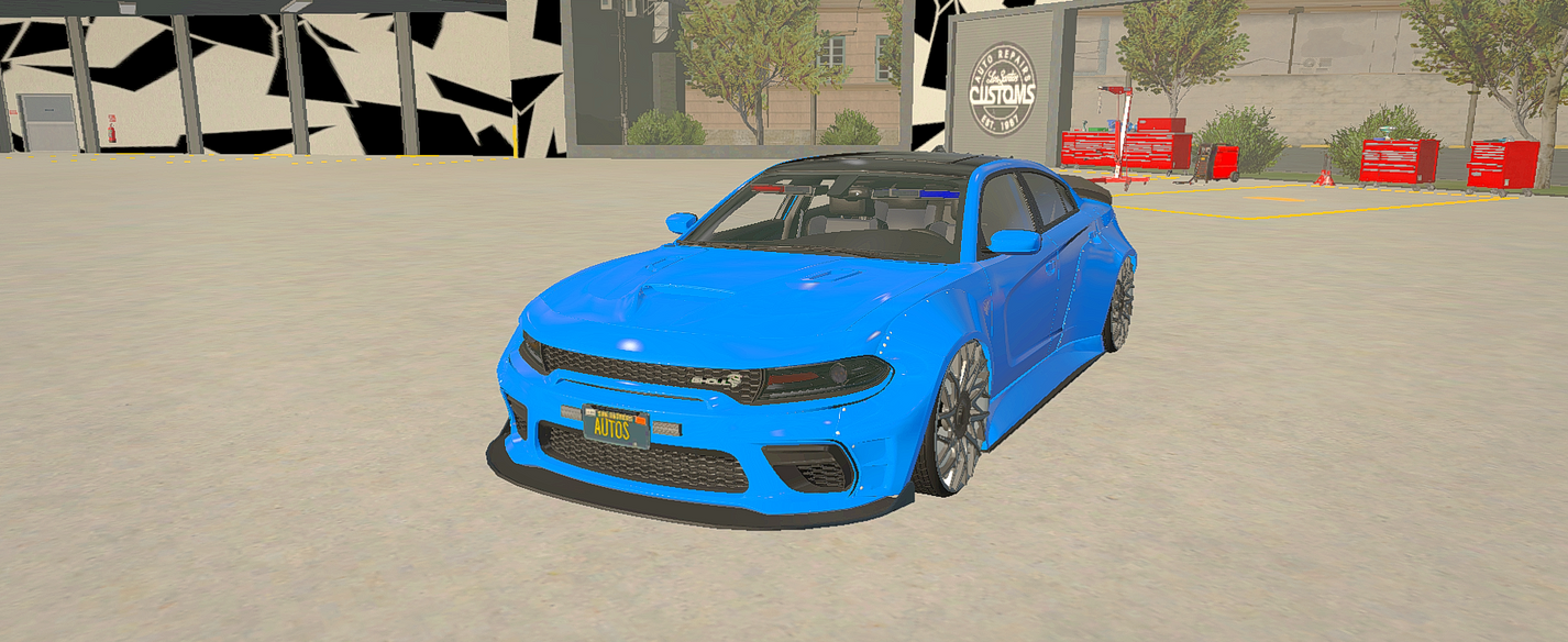 Dodge Charger Ghoul Animated (Police) – FiveM Autos