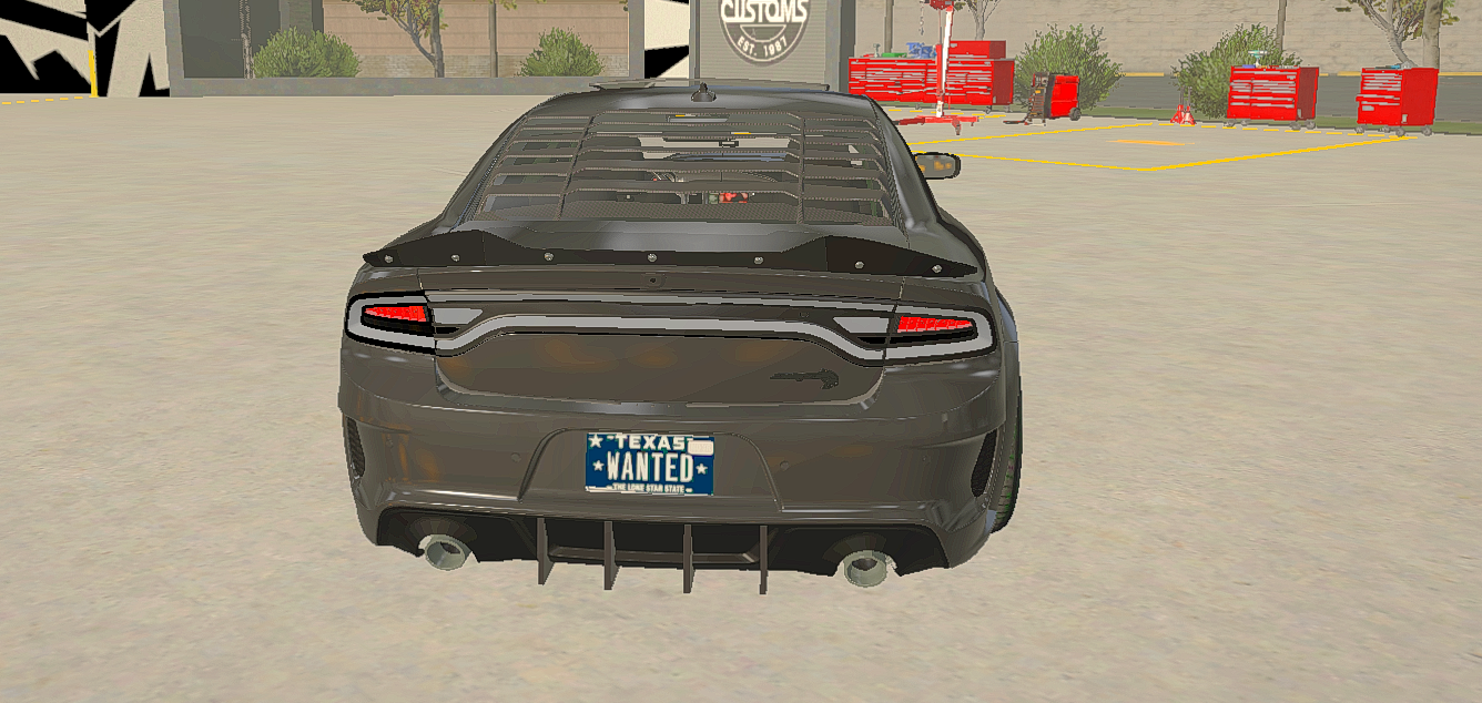 Dodge Charger SRT Hellcat | TEXAS WANTED EDITION