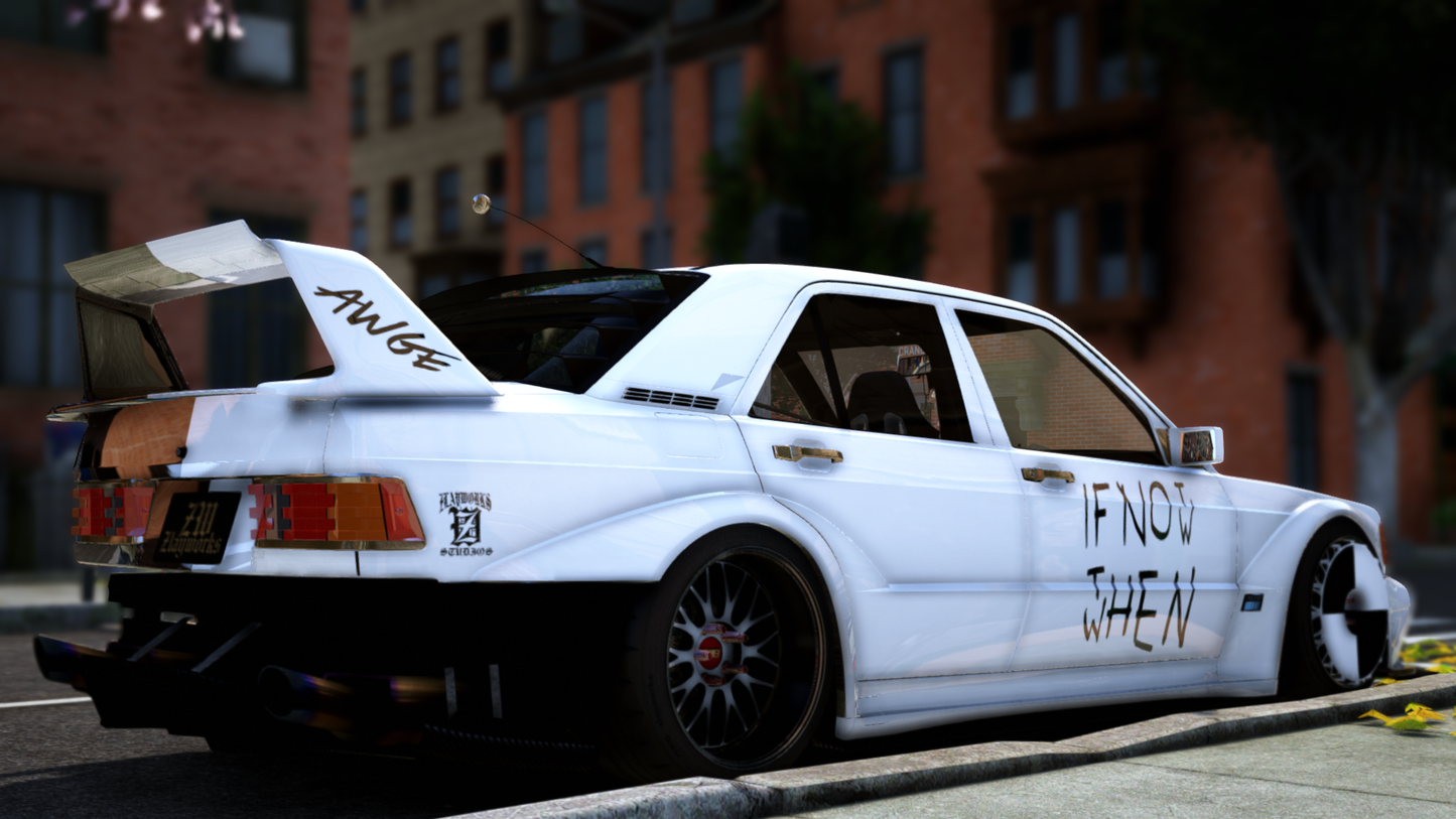 A$AP Rocky x 'Need for Speed' Mercedes-Benz 190E